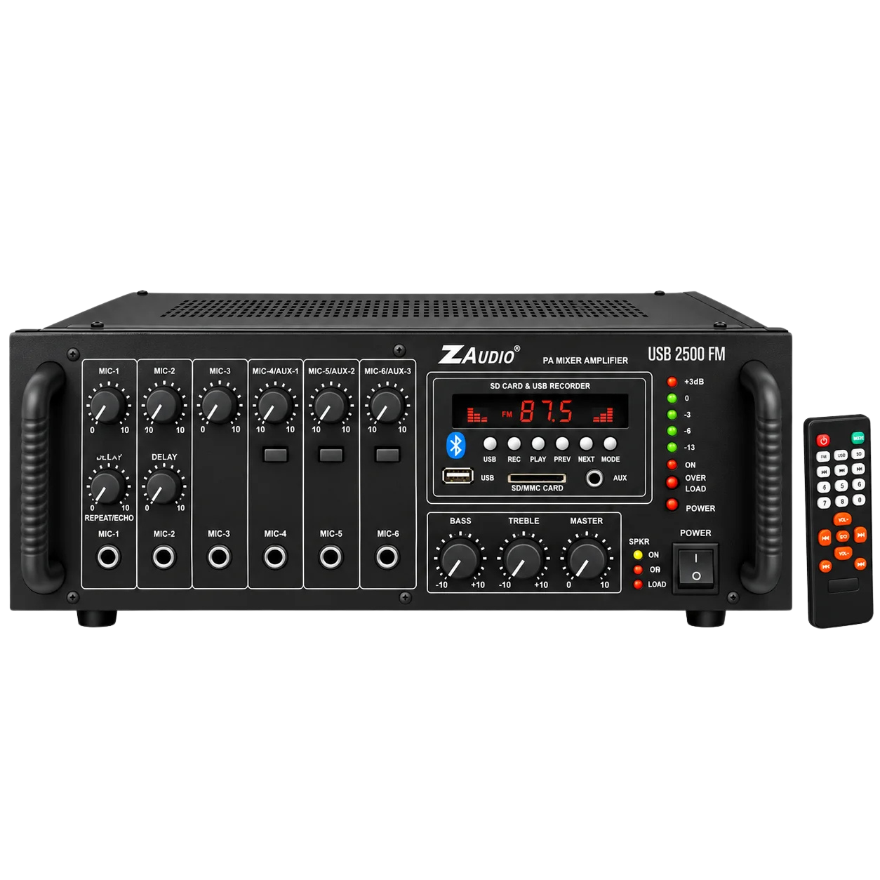 Two Zone P.A Amplifiers